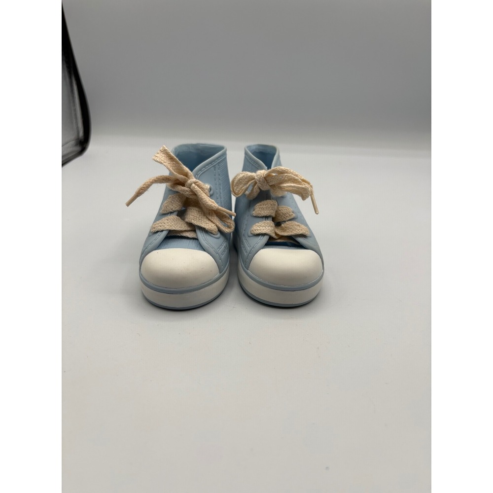 Vintage 80s Cricket Talking Doll- Shoes only- Blue Sneaker High Top with Laces